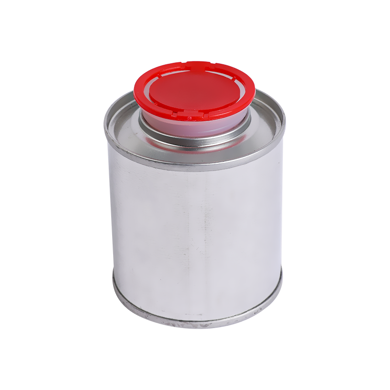 Ronde blikje motorolie van 100 ml/250 ml met plastic deksel